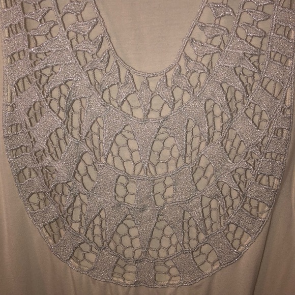 Low Back Crochet Detail Tunic - Picture 3 of 4